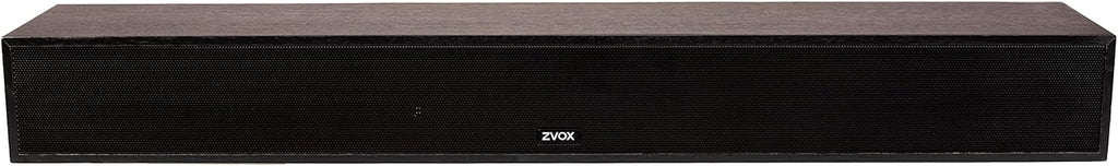 24" Wood TV Speaker with Voice Boost (Black) F637644