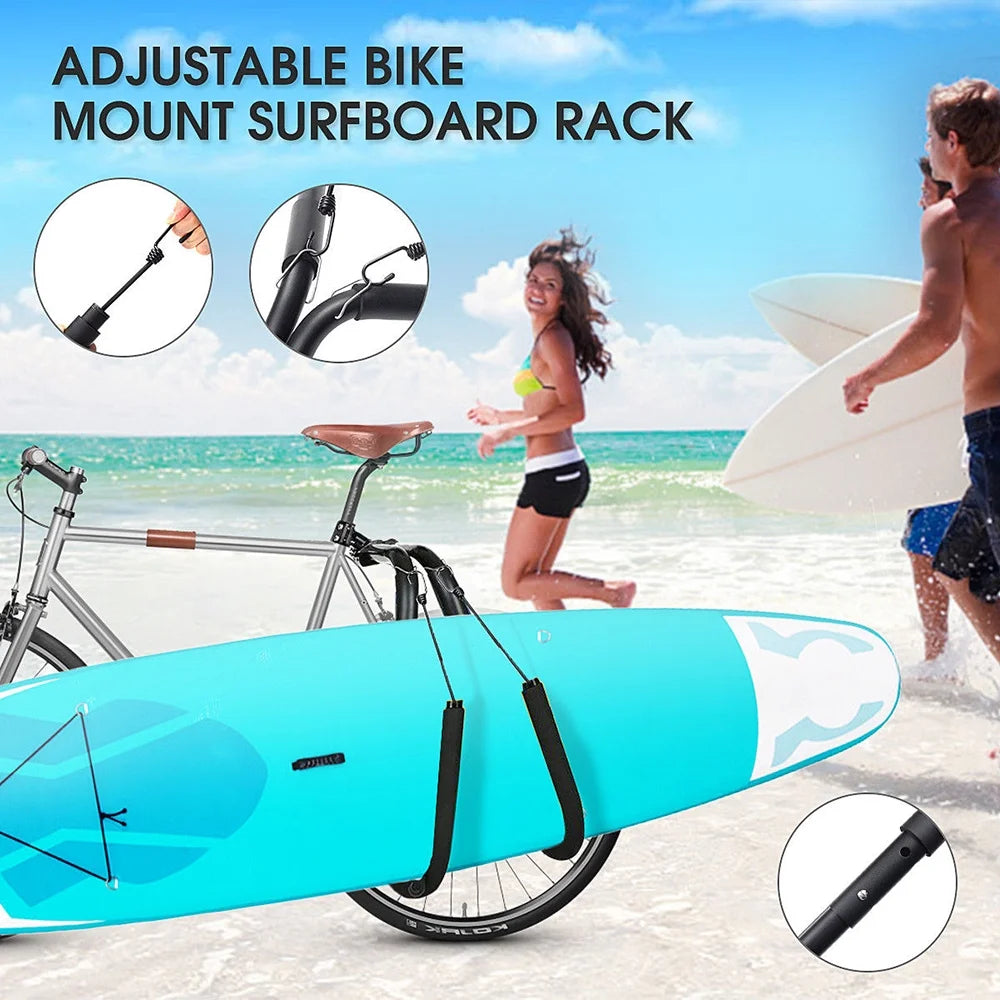 Surfboard Bicycles Carrier Rack Bike Skimboard Kiteboard Holder M766