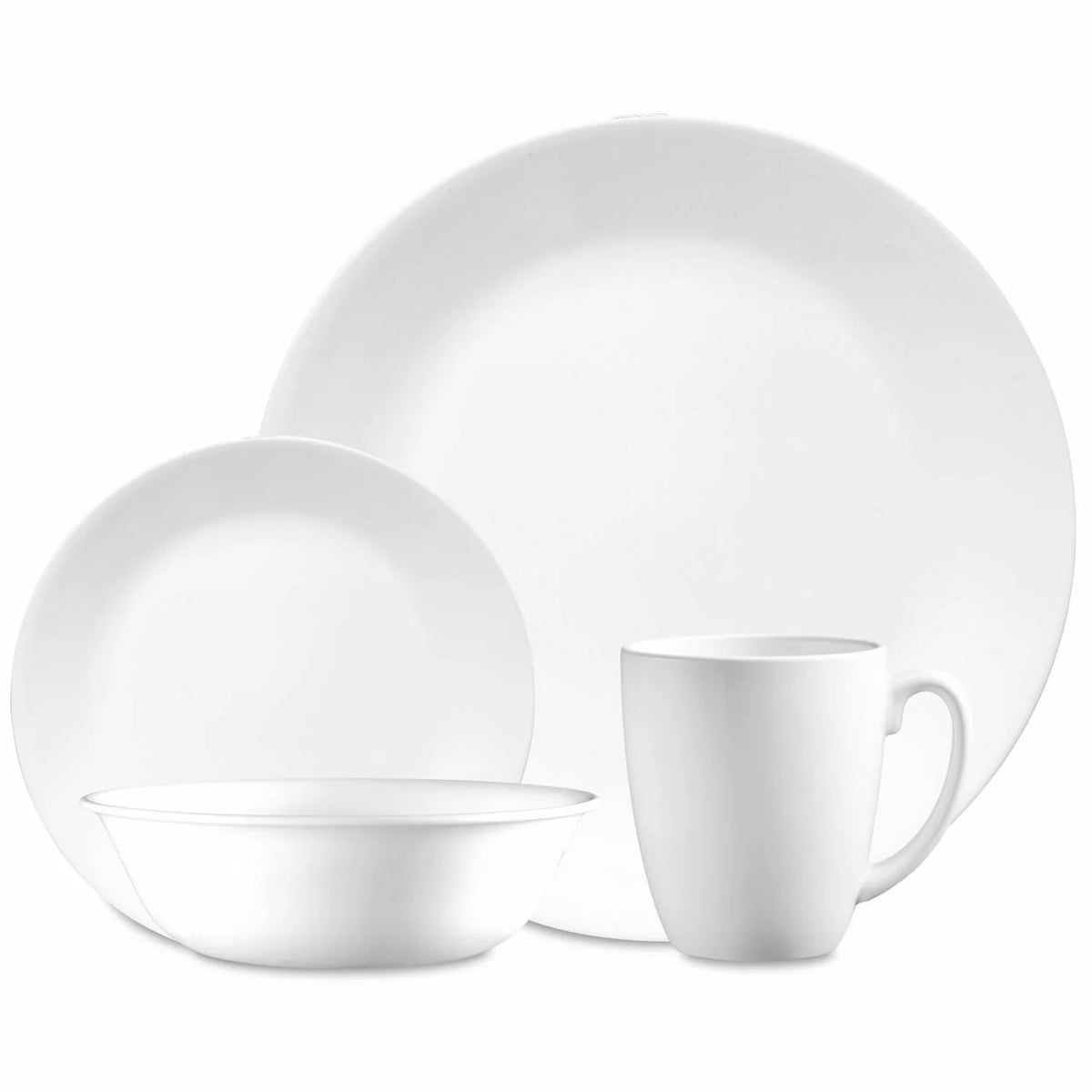 Winter Frost White 16-pc Dinnerware Set U38260