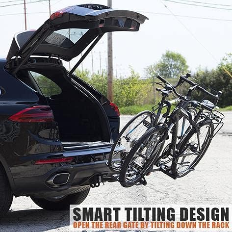 2-Bike Tray Style Hitch Mount Rack Carrier N819631