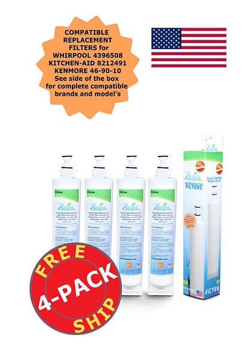 Refrigerator Water Filter, 4 Pack I161922
