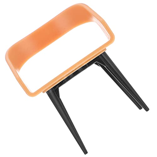 4pcs Mini Simulation Chair Fairy Garden Furniture Scene Model Dining Table Accessories Plastic Old Fashioned P589