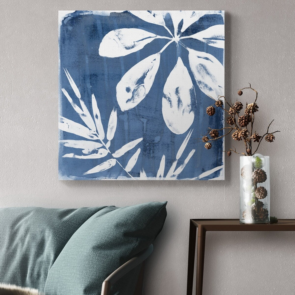 Tropical Indigo Gallery Wrapped Canvas 10x10 H33204