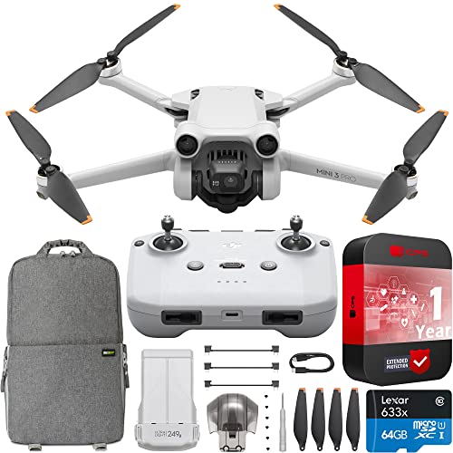 4K/60fps Video 48MP Photo 34min Flight Time Camera Drone with RC-N1 Controller and Backpack G940