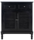2 Drawer 2 Door Black Sideboard C691541