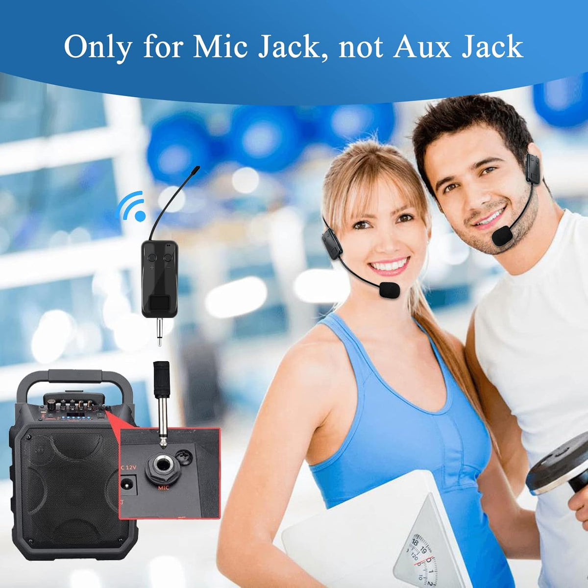 Wireless Headset Microphone Pack of 2 J460700