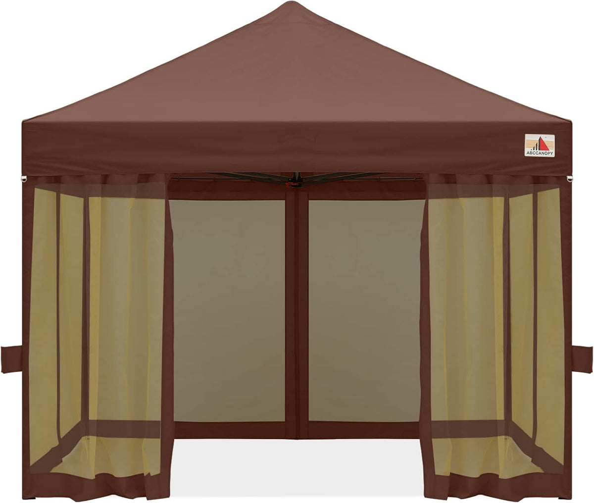 10x10 Pop Up Gazebo Canopy Tent with Netting Walls K122518