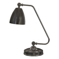 Black Nickel Metal Desk Lamp with Iron Shade Q183422