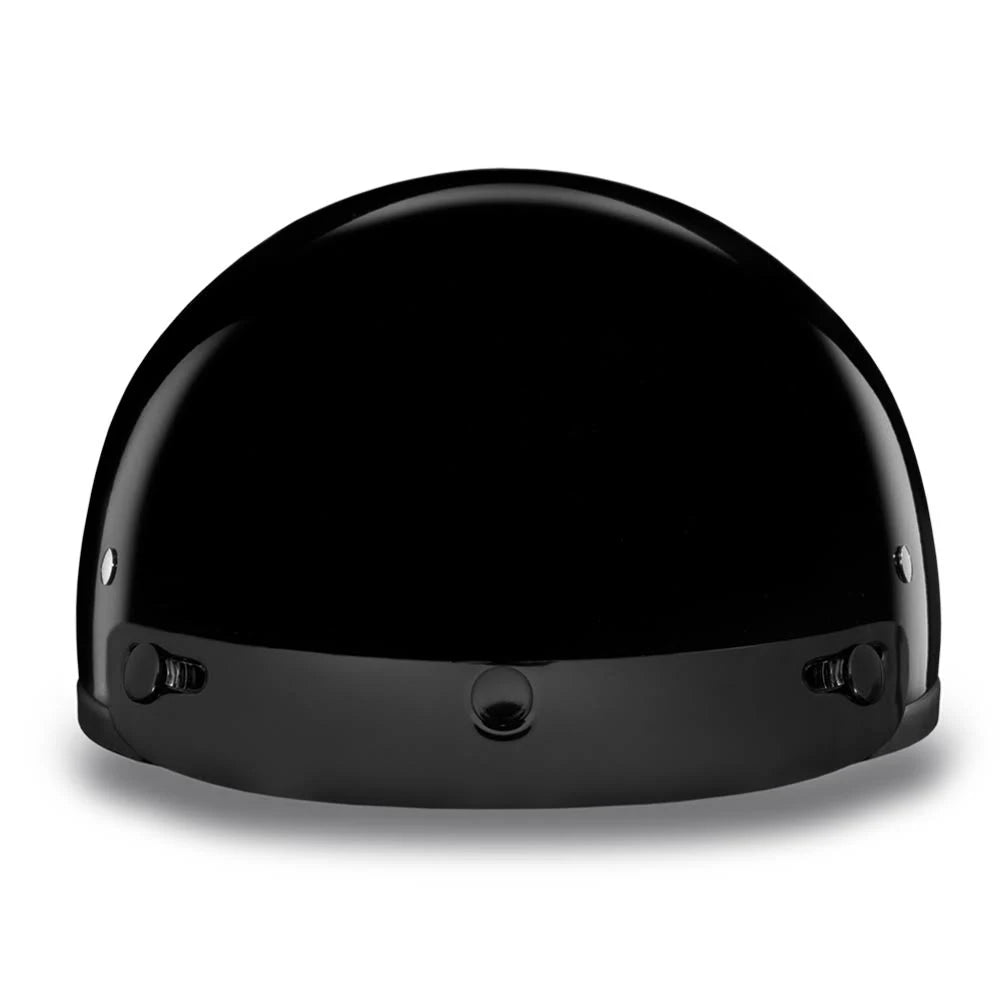 Hi-Gloss Black Skull Cap N7315