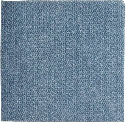 Medium Duty Airlaid 1/4 Fold Wipes, Blue, 50/Pack, 8 Packs/Carton O403