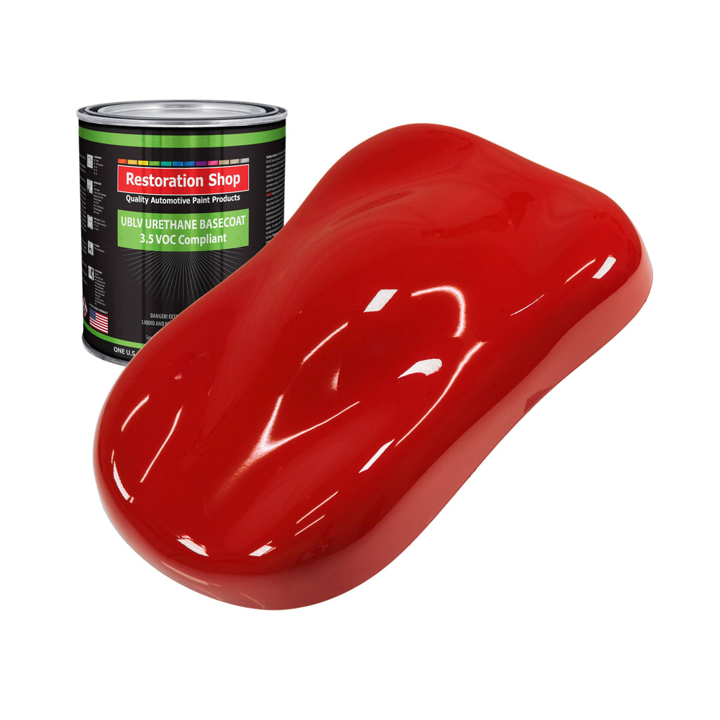 Red 1 Quart Low VOC Urethane Basecoat Car Paint Y6703