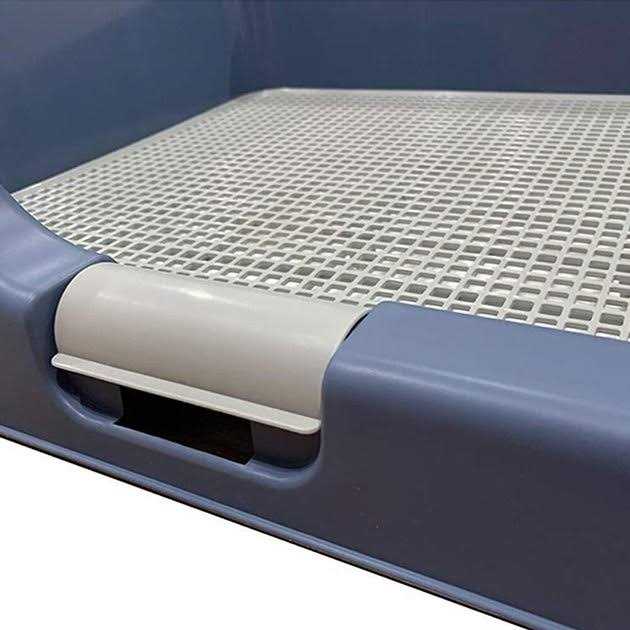 Indoor Dog Potty Tray with Protection Wall P1667