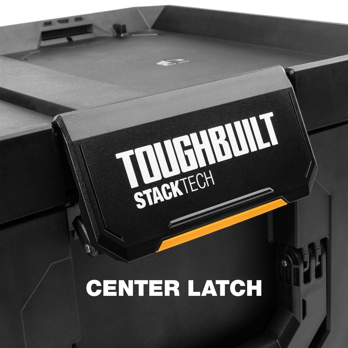 Large 21-in Black Plastic Lockable Tool Box M446757