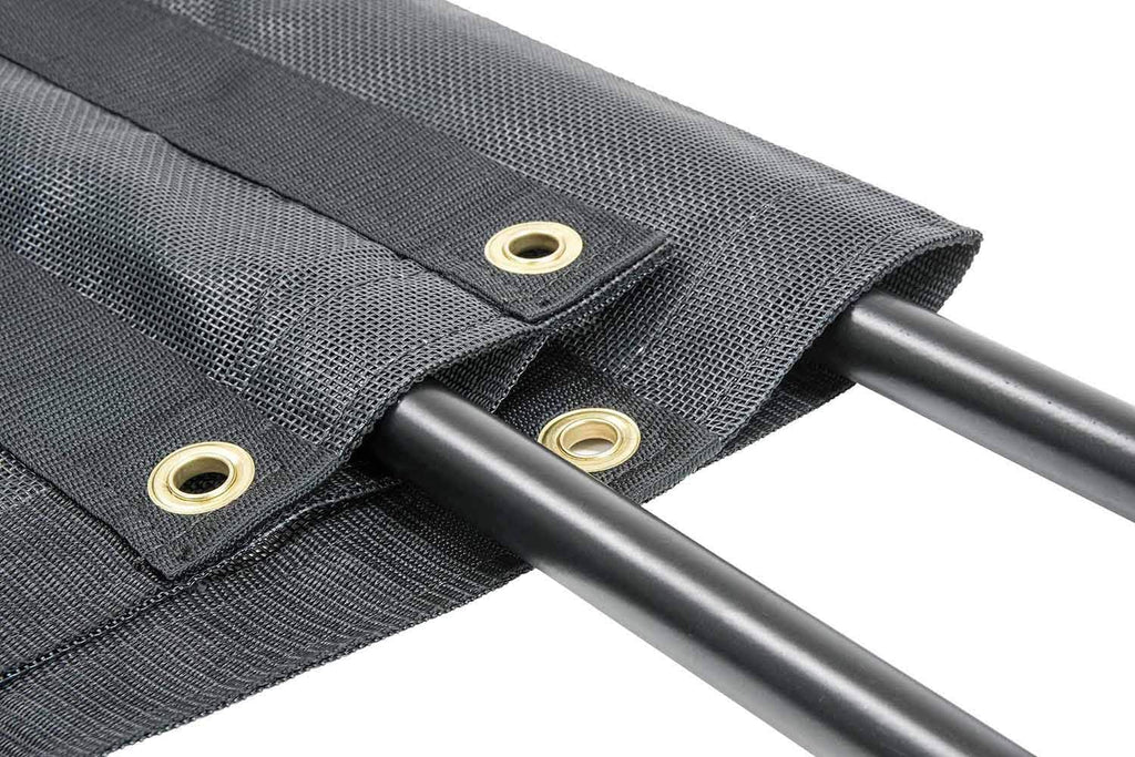 7' x 15' Vinyl Coated Mesh Dump Truck Tarps with 6 Inch 18oz Double Pocket S198550