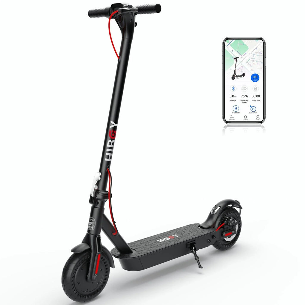 Electric Scooter, 500W Motor, 10 Honeycomb Tires, 25 Miles, 19 MPH S686034