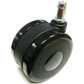 75Mm Soft Wheel Caster 5 Pack, Furniture Wheel, 7/16" X 7/8" 11Mm X 22Mm Grip Ring L57220