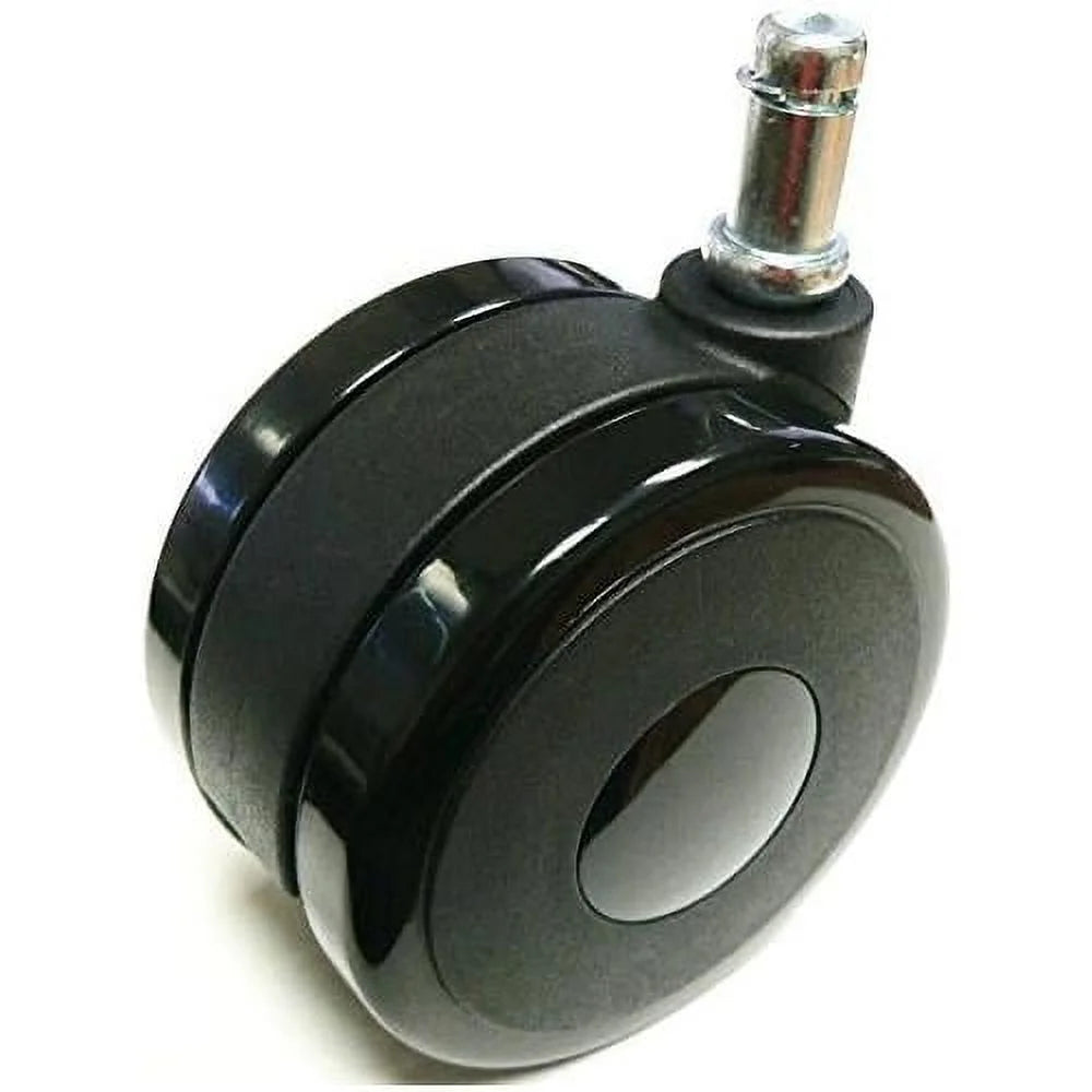 75Mm Soft Wheel Caster 5 Pack, Furniture Wheel, 7/16" X 7/8" 11Mm X 22Mm Grip Ring L57220