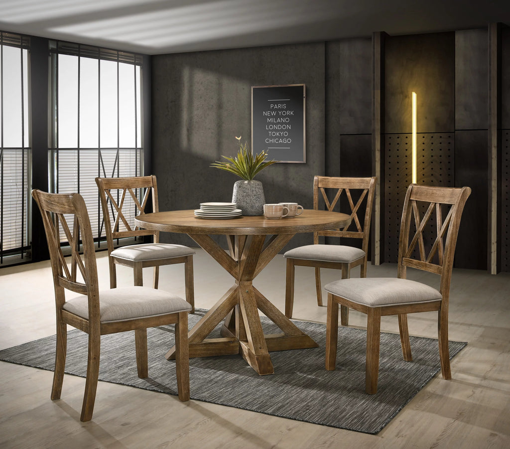 5-Piece Wood Dining Set Z24528