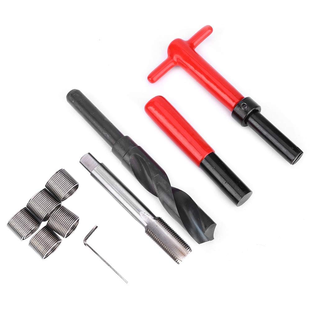 Thread Repair Kit, Metric M18x1.5mm Stainless Steel Insert Kit, Pack of 2 M6918