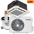 12,000 BTU 21.5 SEER 115V Compact Cassette Mini-Split Air Conditioner Heat Pump H37645