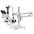 7X-45X Simul-Focal Stereo Zoom Microscope on Boom Stand R39637