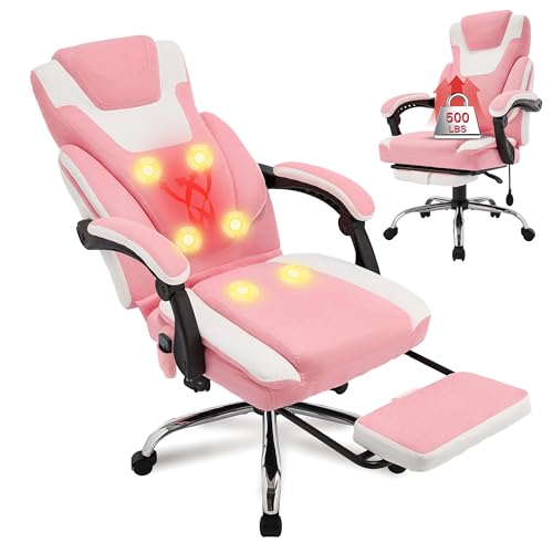 Bluewhite Massage Office Chair with Footrest L2817