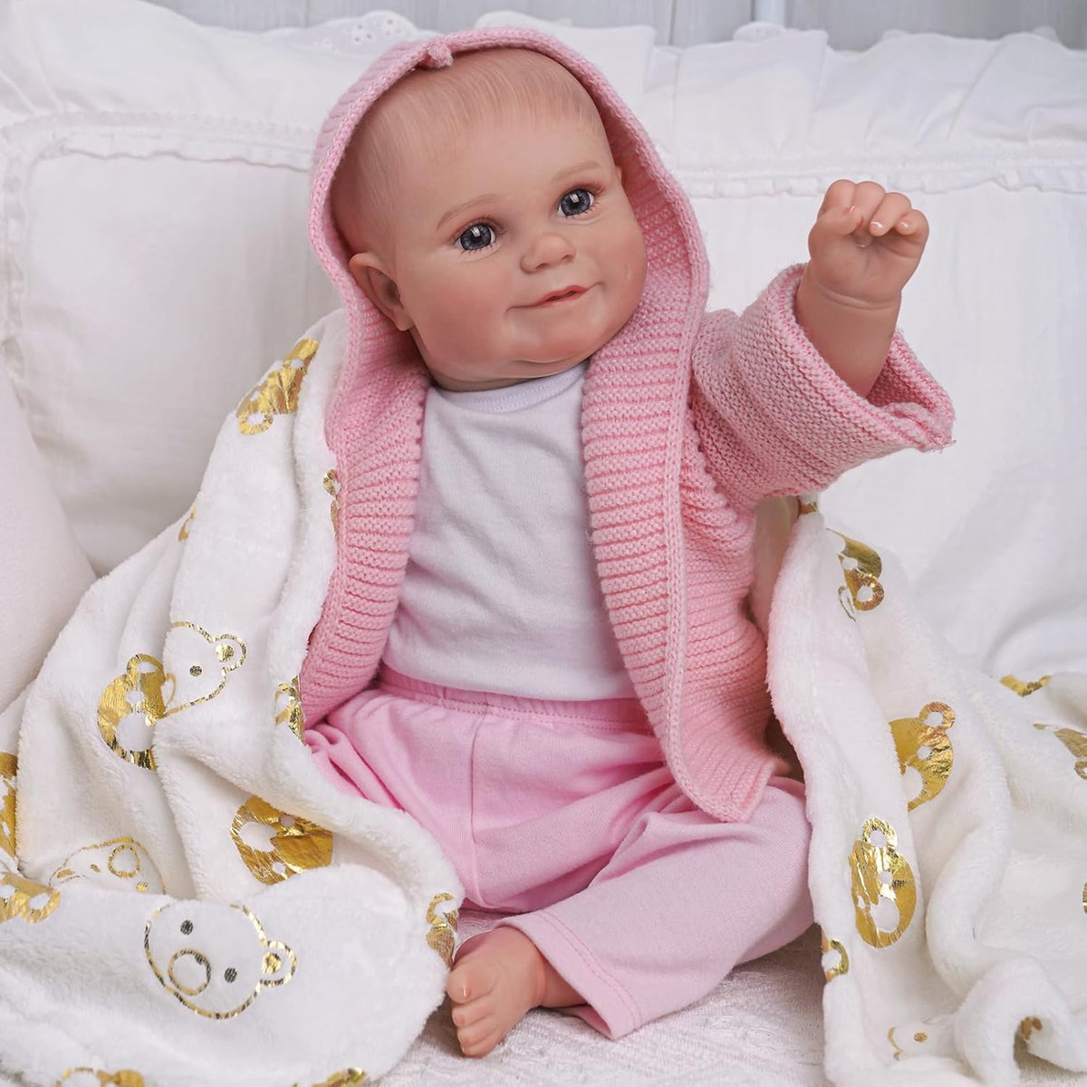 20 Inches Soft Body Realistic Reborn Baby Doll J442