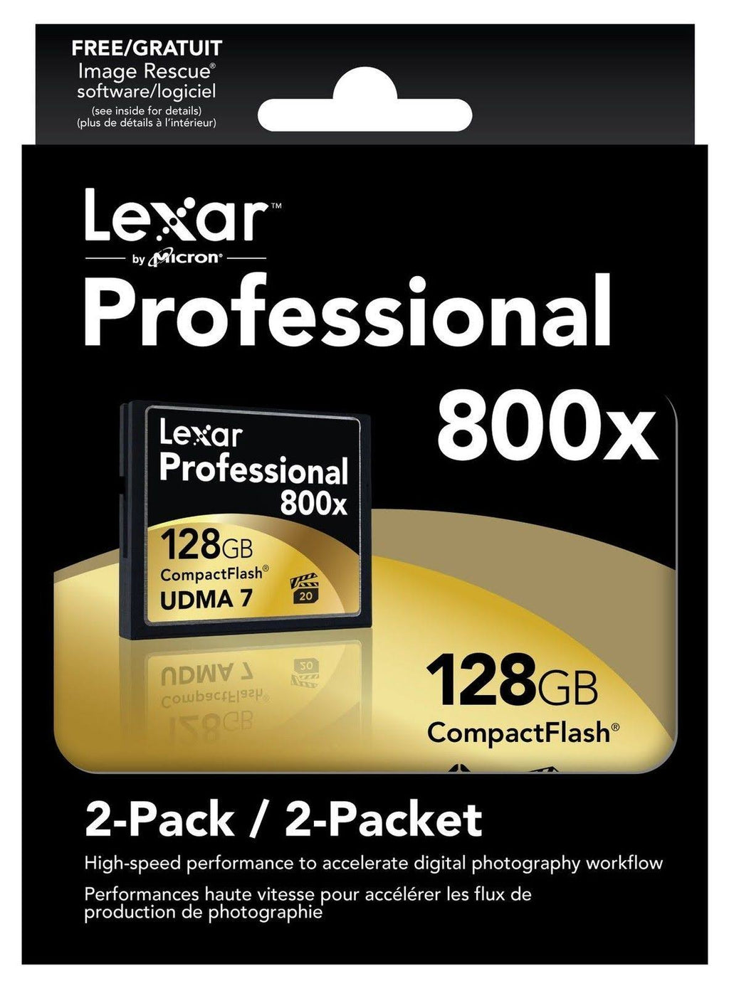 128 GB CompactFlash Memory Card - Pack of 2 P877034