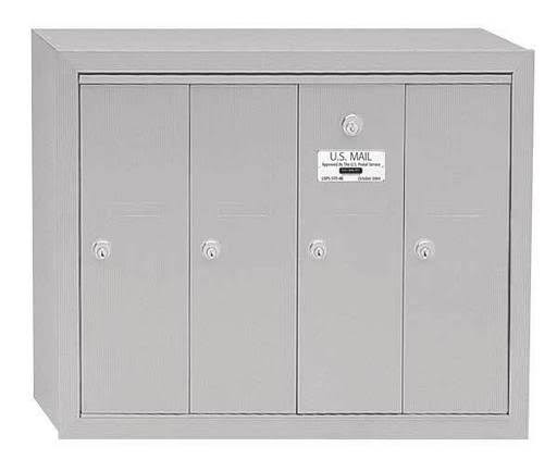Vertical 4 Door Mailbox M60020