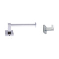 2-Piece Chrome Bath Hardware Set S743154