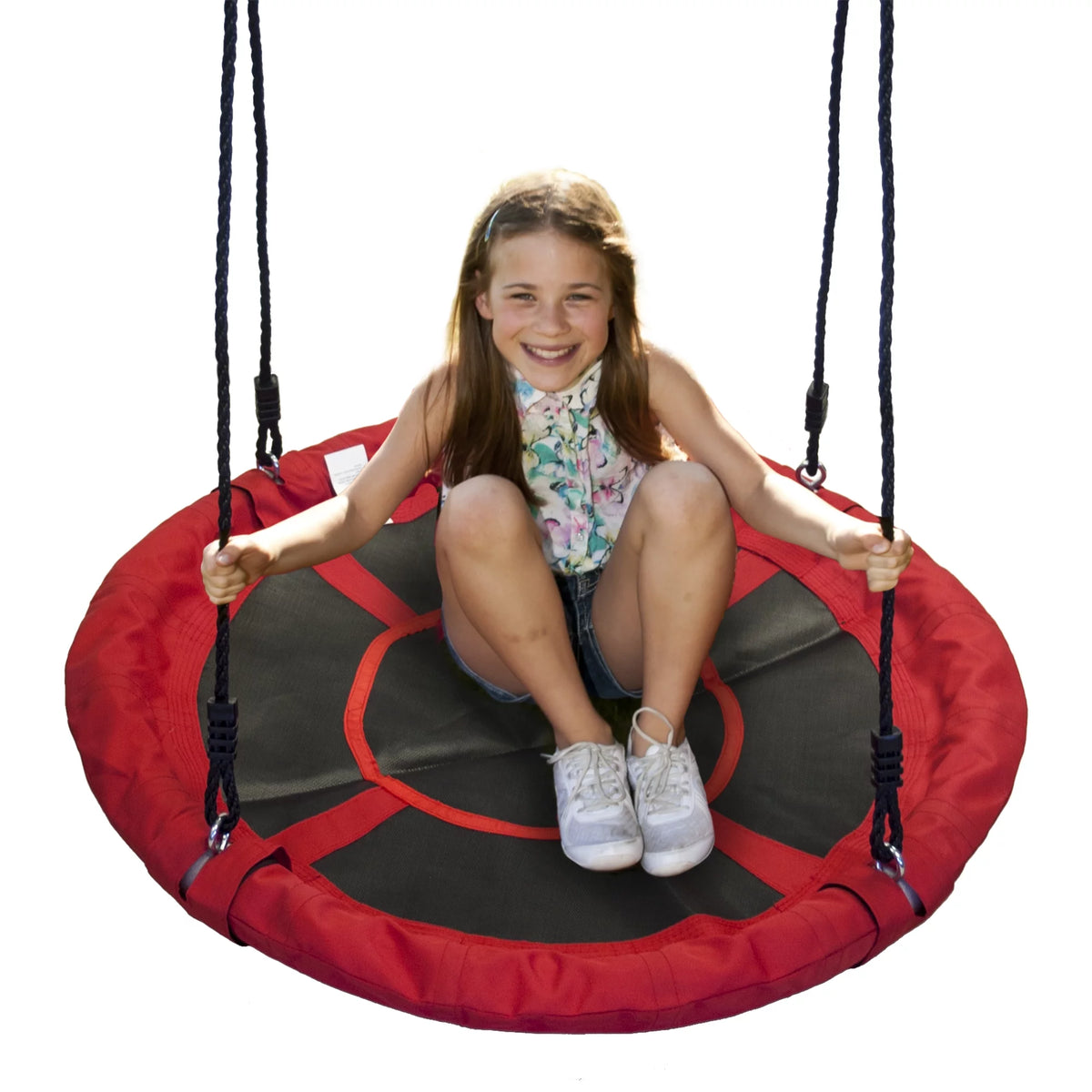 40" Red Platform Tree Swing D1492