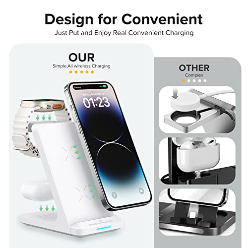 3 in 1 Fast Wireless Charger Stand A397839