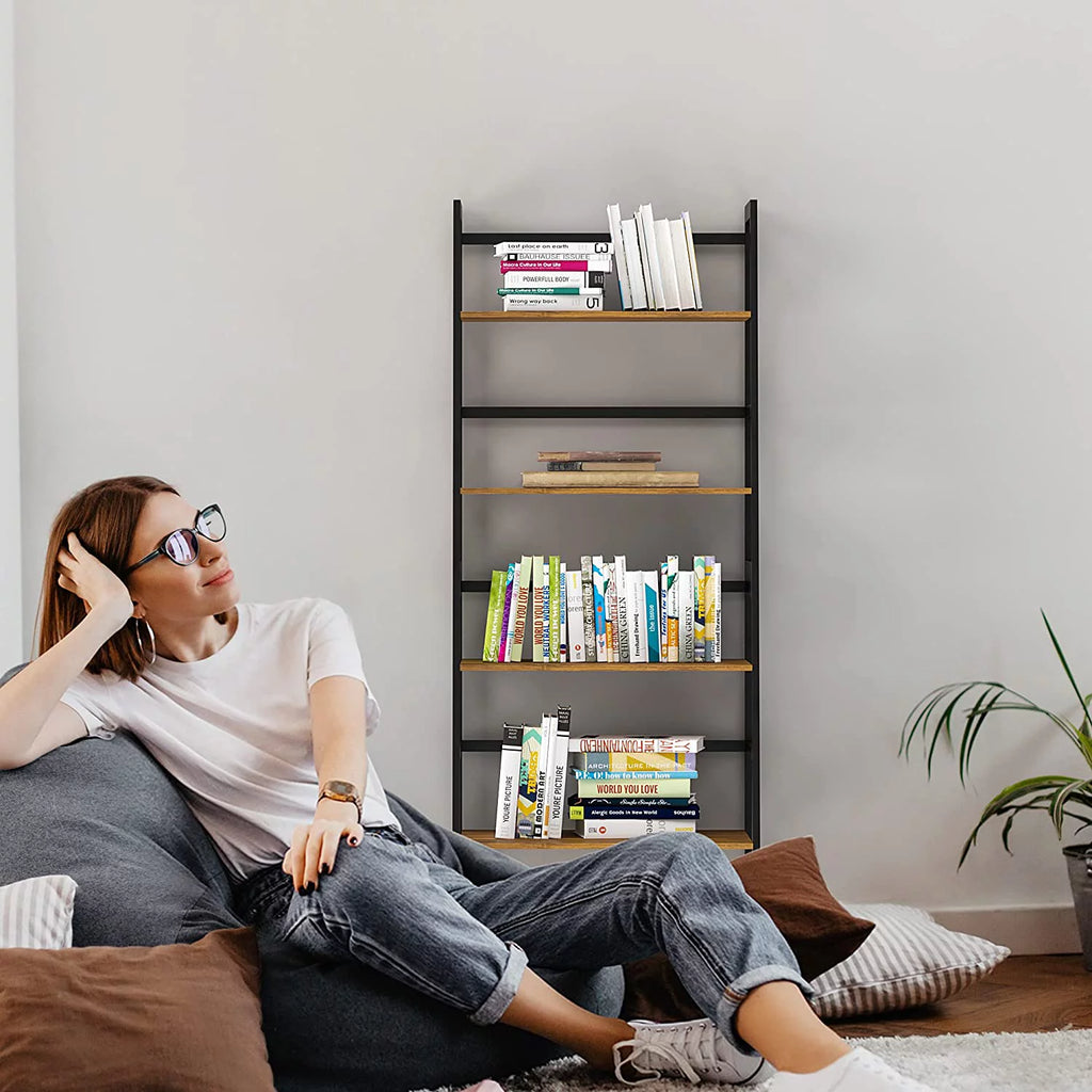 4 Tier Brown Bookshelf Z47457