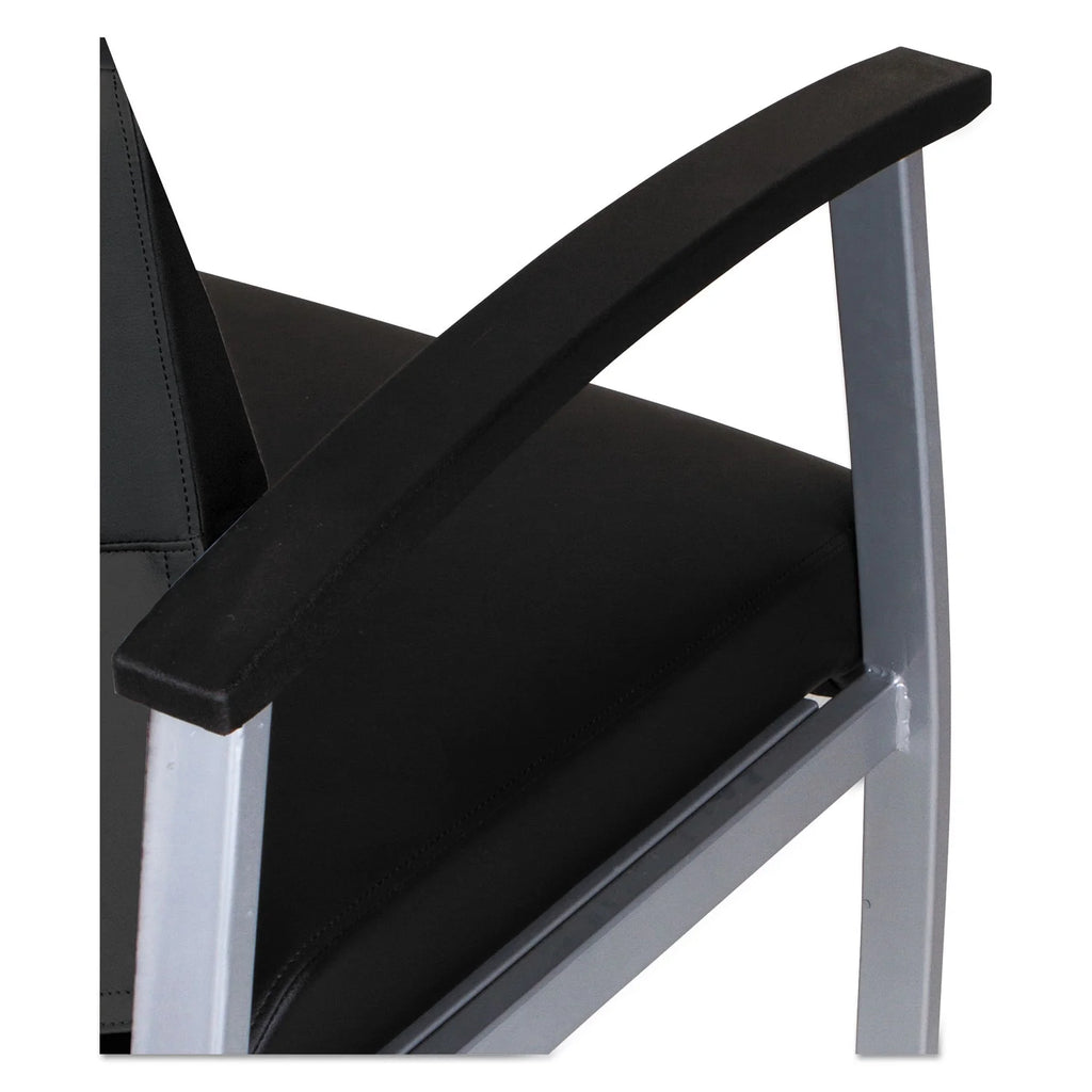 Black Mid-back Guest Chair F8277