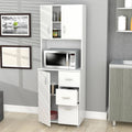 White Kitchen Storage Cabinet L306