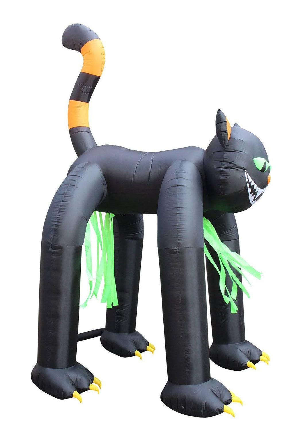 Jumbo 13 Foot Tall Halloween Inflatable Black Cat Archway I874847