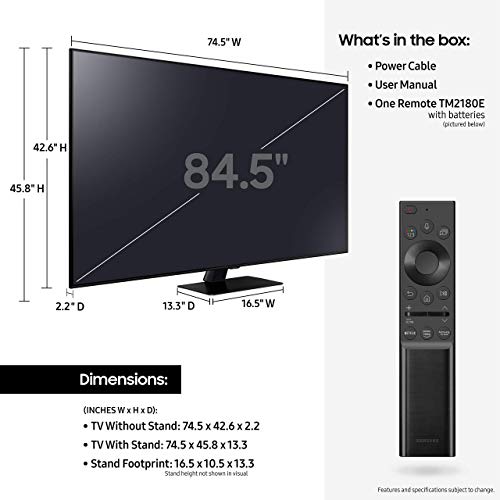 85 inch QLED 4K Smart TV V59374