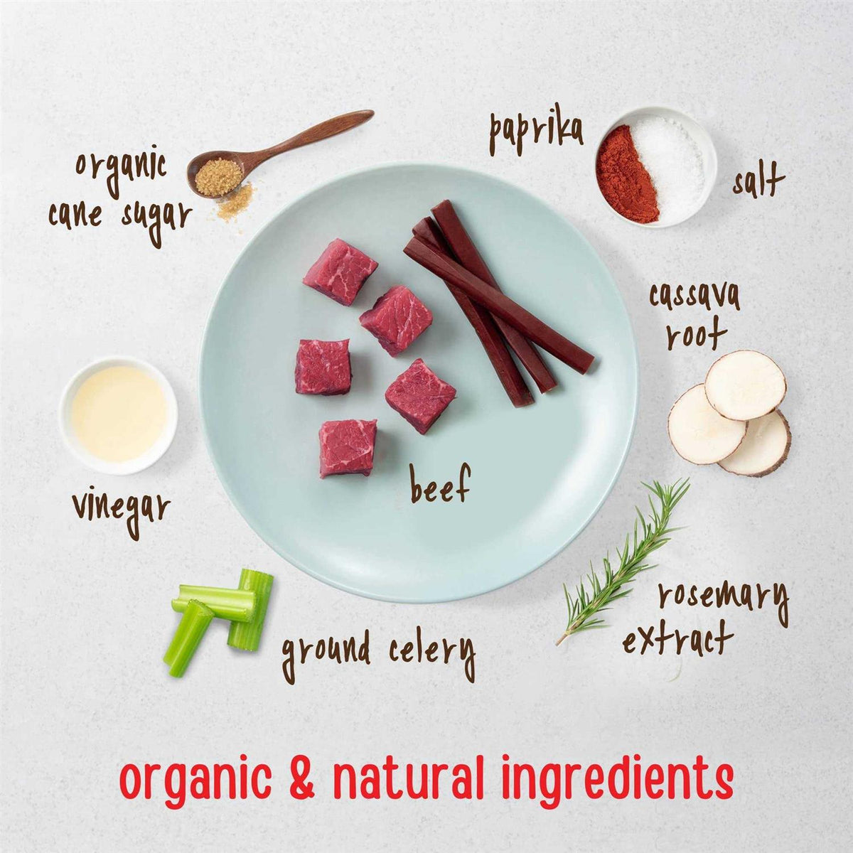 Beef Recipe Savory Sticks Dog Treats G1402