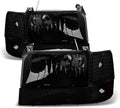 Black Smoked Headlights Bumper Corner Lamps E71169