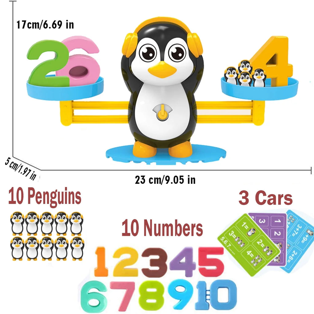 Balance Board Game Math Learning STEM Toy for Kids Ages 3 4 5 6 A1689