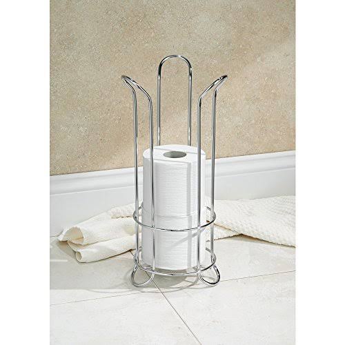 Metal Toilet Tissue Roll Reserve Compact Organizer N43663