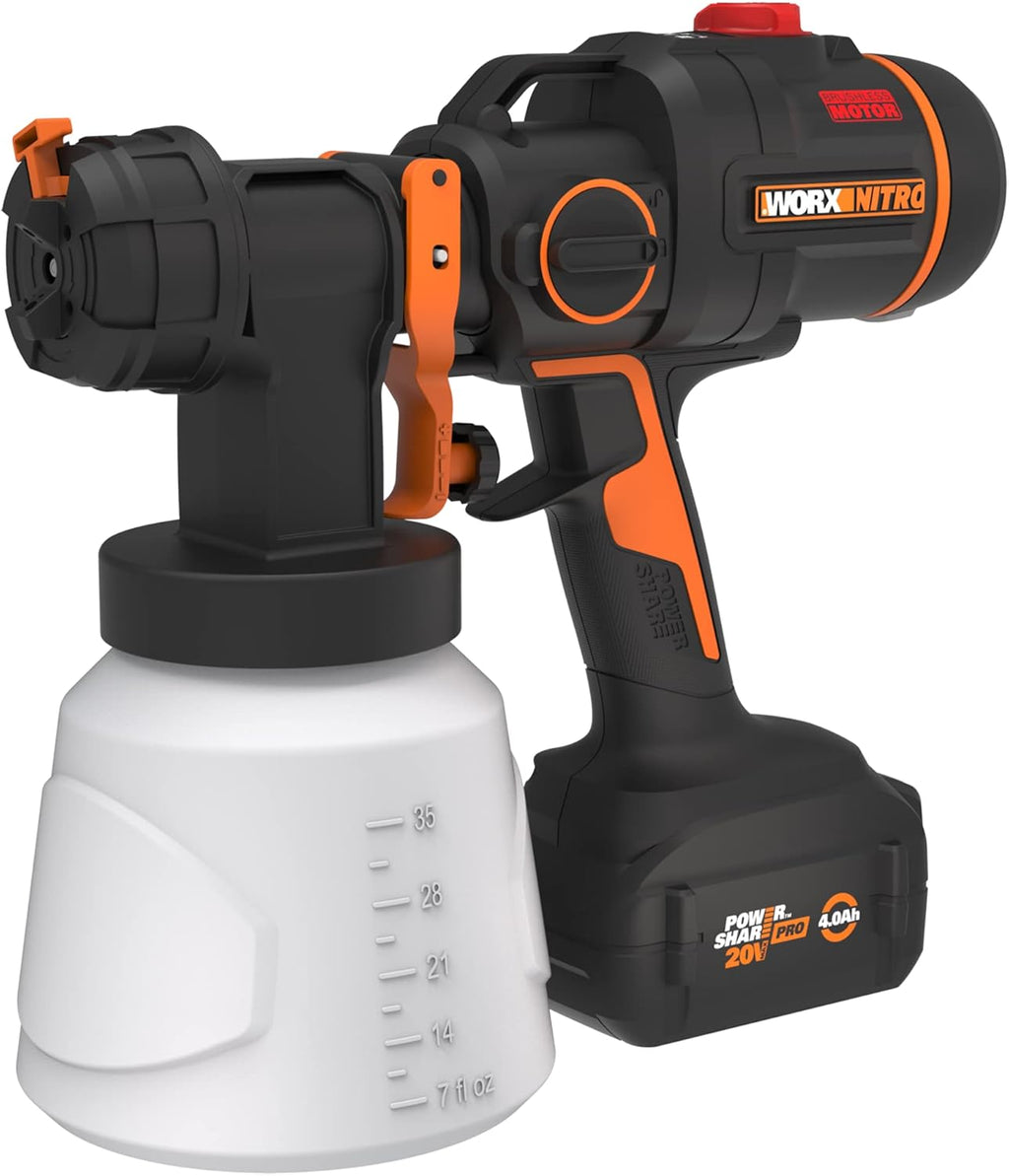 20V Cordless Paint Sprayer with Brushless Motor D771