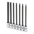 3/8 in. Drive SAE Long Reach Hex Bit Socket Set, 7-Piece C83215