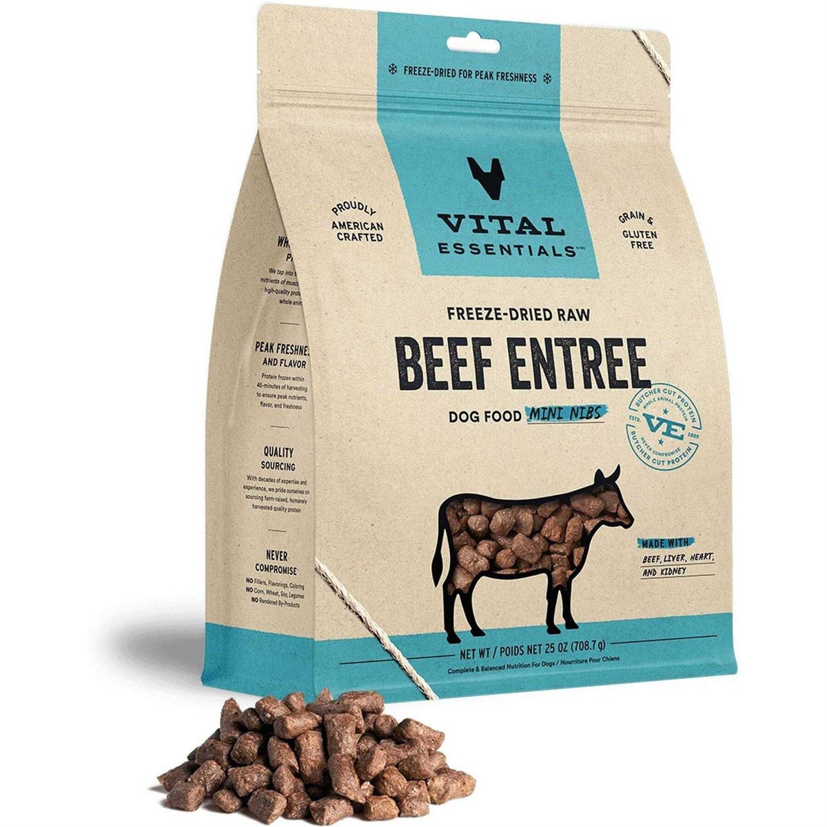 Freeze-Dried Raw Beef Dog Food F661