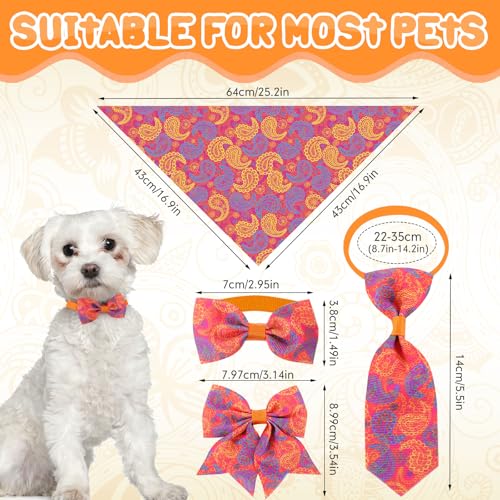 120 Pcs Washable Triangle Dog Bandanas M91901