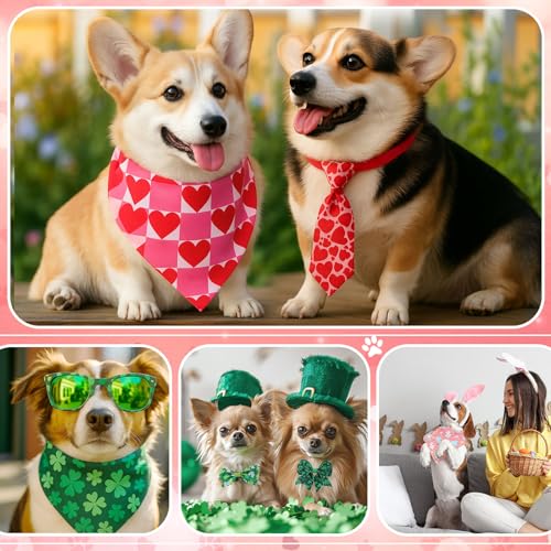 120 Pcs Washable Triangle Dog Bandanas M91901