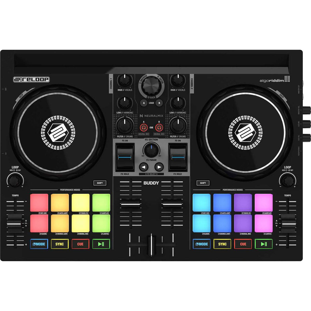 Compact 2-Deck DJ Controller T8660