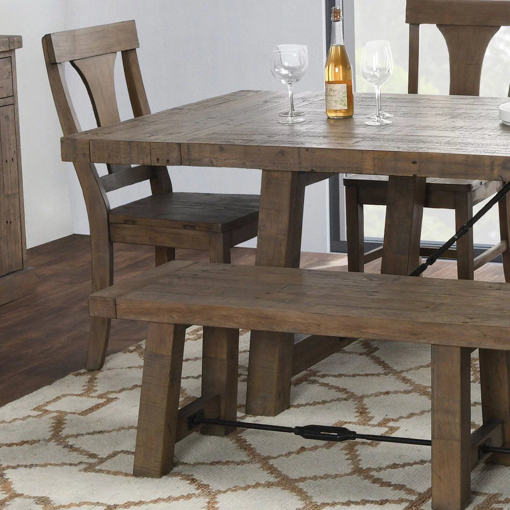 Reclaimed Pine 82 in. Extension Dining Table E7741