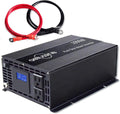 1000w Pure Sine Wave Power Inverter 48v DC to AC 110v 120v with 2 US Socket, LCD Display and Earth Terminal Y65793
