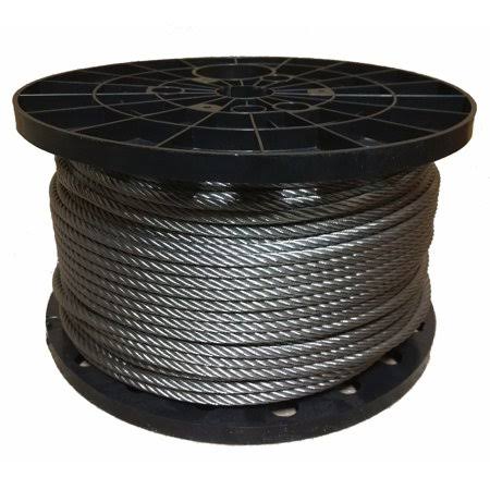 Stainless Steel Aircraft Cable Wire Rope 7x19 Type 304 (250 Feet) J659